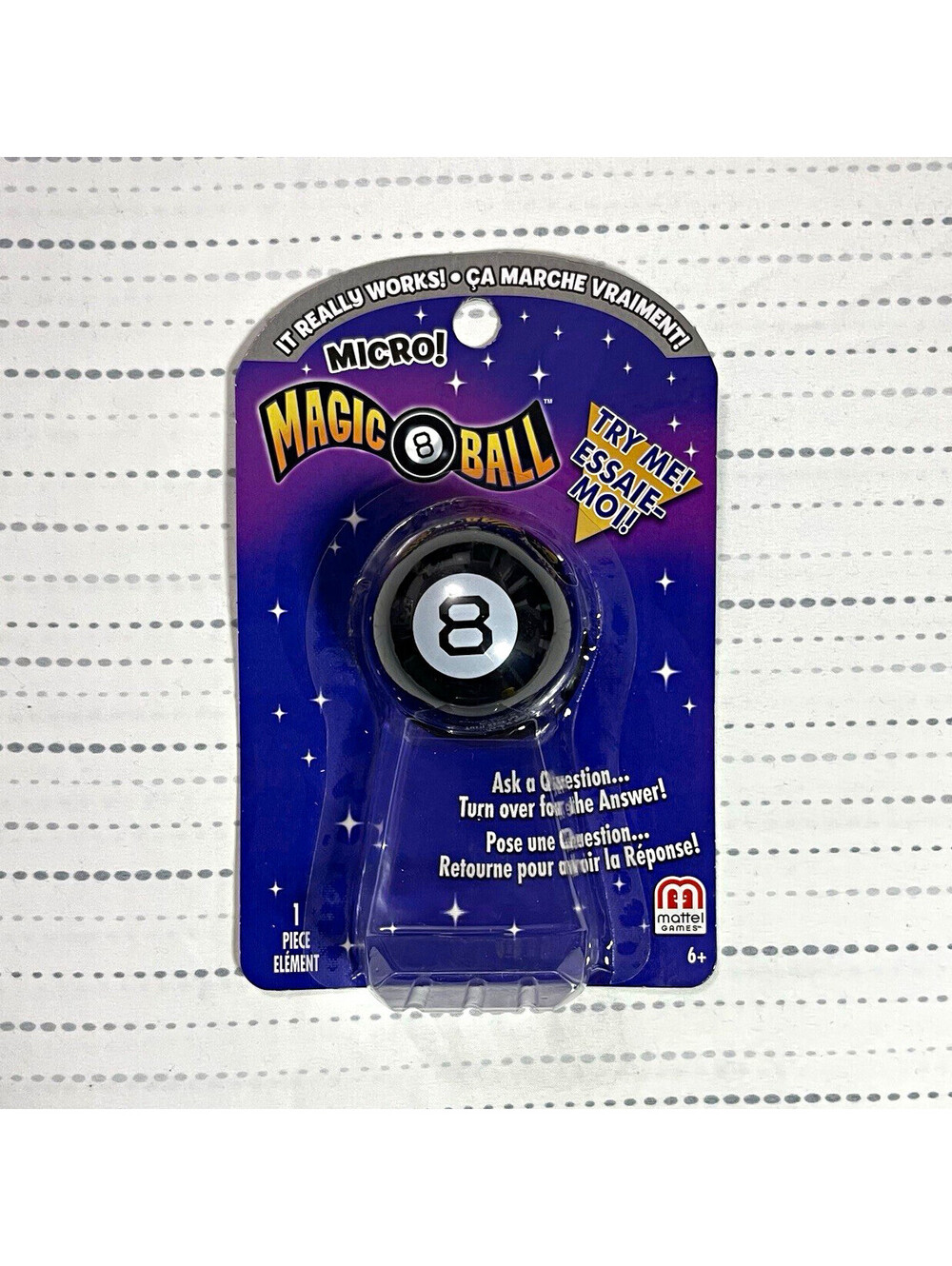 World’s Smallest Micro Magic 8 Ball by Mattel Games - It Really Works!